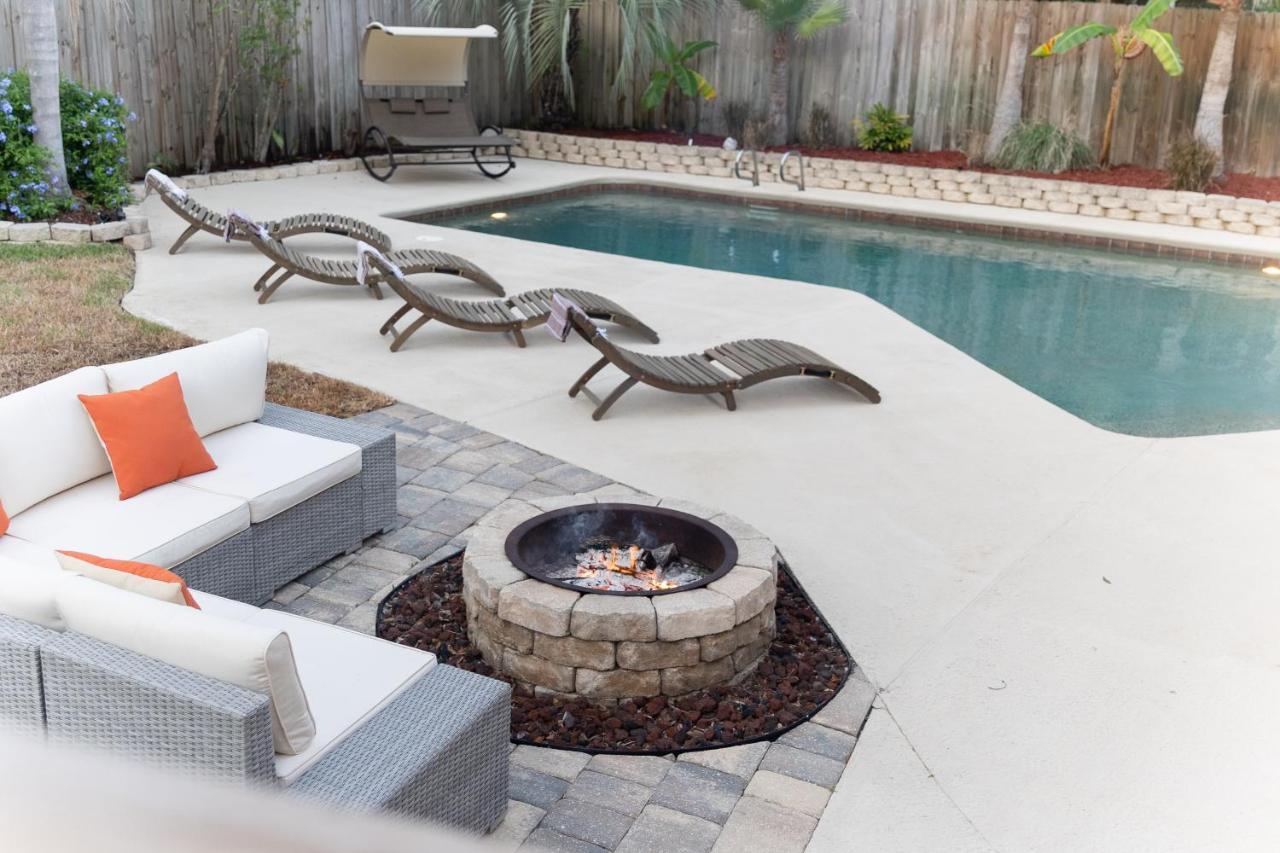 Pool & Hot Tub Home W Game Room! 1 Mile To Beach! Jacksonville Beach Kültér fotó